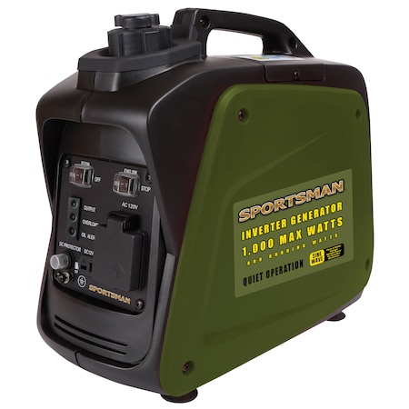 Sportsman Gasoline Portable 1000 Surge Watts Inverter Generator GEN1000I